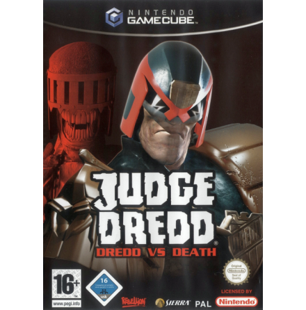 Judge Dredd: Dredd VS Death - Nintendo Gamecube - PAL/EUR/SWD (SE/DK Manual) - Complete (CIB)