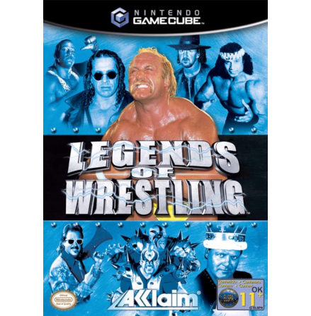 Legends of Wrestling - Nintendo Gamecube - PAL/EUR/SWD (SE/DK Manual) - Complete (CIB)
