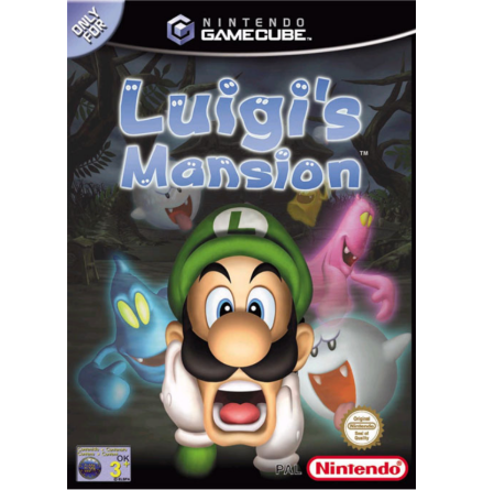 Luigi's Mansion - Nintendo Gamecube - PAL/EUR/UKV - Complete (CIB)