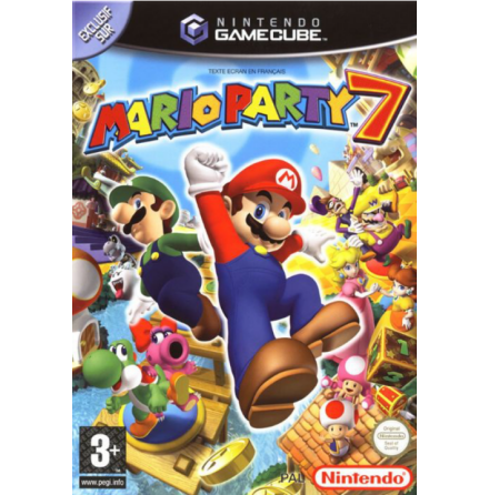 Mario Party 7 (no cardboard /mic) - Nintendo Gamecube - PAL/EUR/UKV - Complete (CIB)