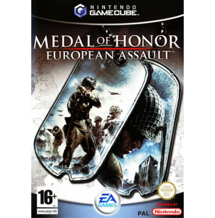 Medal of Honor: European Assault - Nintendo Gamecube - PAL/EUR/SWD (SE/DK Manual) - Complete (CIB)