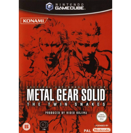 Metal Gear Solid: The Twin Snakes - Nintendo Gamecube - PAL/EUR/SWD (SE/DK Manual) - Complete (CIB)