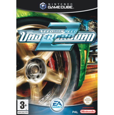 Need for Speed Underground 2 - Nintendo Gamecube - PAL/EUR/SWD (SE/DK Manual) - Complete (CIB)