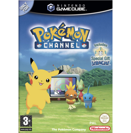 Pokmon Channel - Nintendo Gamecube - PAL/EUR/SWD (SE/DK Manual) - Complete (CIB)