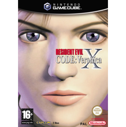 Resident Evil: Code: Veronica X - Nintendo Gamecube - PAL/EUR/SWD (SE/DK Manual) - Complete (CIB)