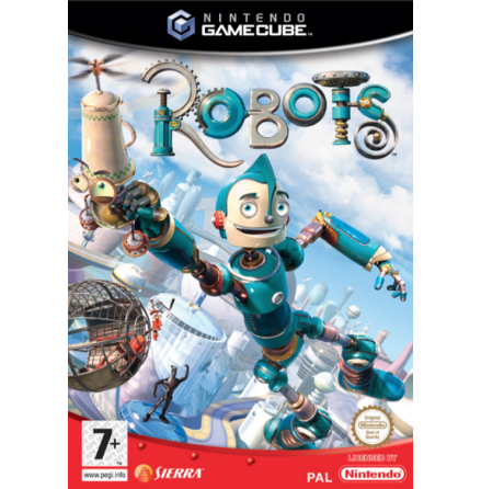 Robots - Nintendo Gamecube - PAL/EUR/SWD (SE/DK Manual) - Complete (CIB)